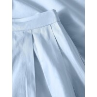 KnowledgeCotton Damen Rock Satin Pleat SkyWay 2040026