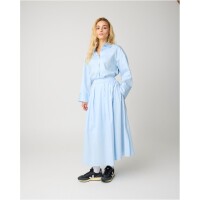 KnowledgeCotton Damen Rock Satin Pleat SkyWay 2040026