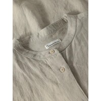 KnowledgeCotton Damen Hemdbluse Linen Twill  - yarndyed 2090090