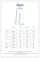 Givn Damen Hose GB-Fay Blazing Blue (Linen)