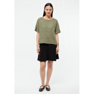 Givn Damen Bluse GB-Pina Faded Olive (Leinen)