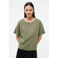 Givn Damen Bluse GB-Pina Faded Olive (Leinen)