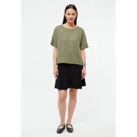 Givn Damen Bluse GB-Pina Faded Olive (Leinen)