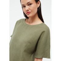 Givn Damen Bluse GB-Pina Faded Olive (Leinen)