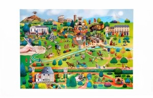 Laurence King Verlag Puzzle Die Welt von Goethe