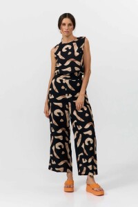 Suite 13 Damen Hose Hatta Print Stones