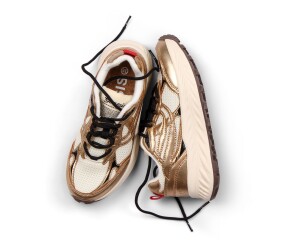 Genesis Footwear Damen Schuhe G-Eco 99 Bulky Gold/White