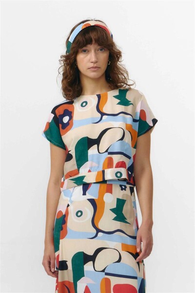 Suite 13 Damen Bluse Hebron Print Cruise