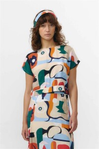 Suite 13 Damen Bluse Hebron Print Cruise