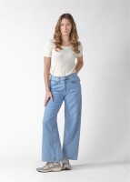 Klitmoller Collective Damen Jeans Amelia Extra Light Blue Stonewash