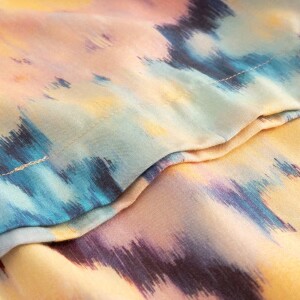 Dedicated Damen Kleid Kallvik Ikat Field Muti