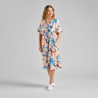 Dedicated Damen Kleid Kallvik Ikat Field Muti