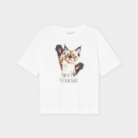 Dedicated Damen T-Shirt Vadstena Sick Of Your White