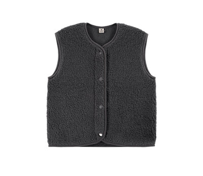 Alwero UNISEX Woll Weste TYB anthracite