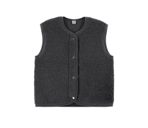 Alwero UNISEX Woll Weste TYB anthracite