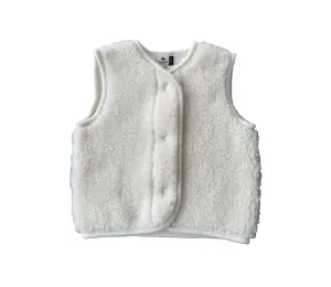Alwero UNISEX Woll Weste TYB off white