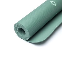 Yogi & Yogini Yogamatte Premium TPE Lebensbaum Grün