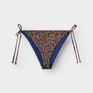 Dedicated Damen Bikini Slip Gopa Leopard Light Brown