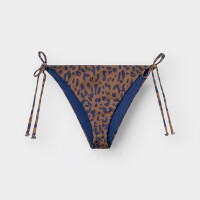 Dedicated Damen Bikini Slip Gopa Leopard Light Brown