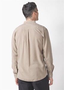 Klitmoller Collective Herren Hemd Justin Cashew