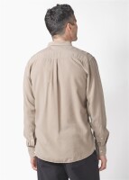 Klitmoller Collective Herren Hemd Justin Cashew