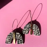hej ibiza Damen Ohrringe Boho Gold