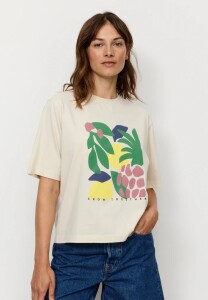 Recolution Damen T-Shirt Azolla Together arctic white