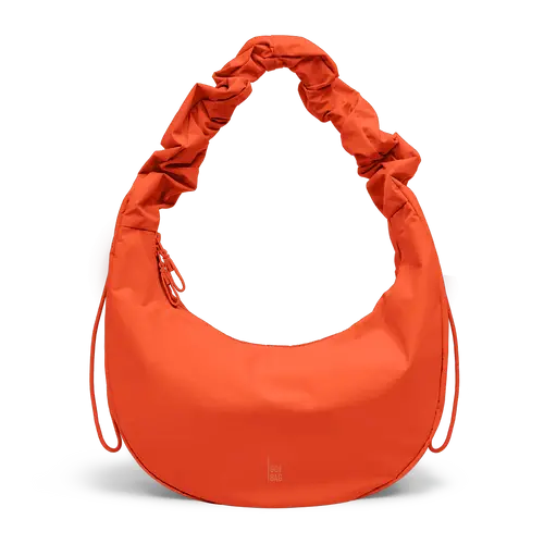 Got Bag Tasche Moon Bag Ruffle monochrome hot coral