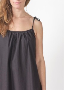 Klitmoller Collective Damen Kleid Sanne GOTS Black