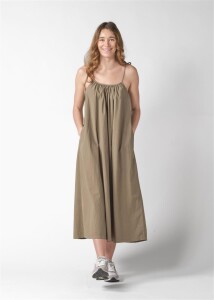 Klitmoller Collective Damen Kleid Sanne GOTS Cashew