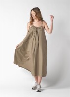 Klitmoller Collective Damen Kleid Sanne GOTS Cashew