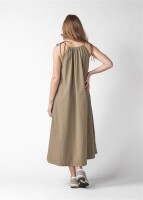 Klitmoller Collective Damen Kleid Sanne GOTS Cashew