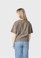 Klitmoller Collective Damen T-Shirt Harper Taupe