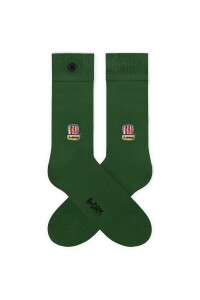 A-dam Unisex Socken Canned Sardines Green