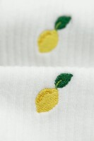 A-dam Unisex Tennis Socken Lemon White