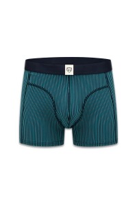 A-Dam Herren Boxershorts Stripes Twotone Navy