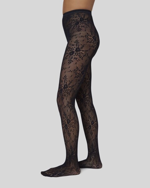 Swedish Stockings Damen Strumpfhose Rosa Lace Black