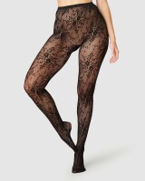 Swedish Stockings Damen Strumpfhose Rosa Lace Black