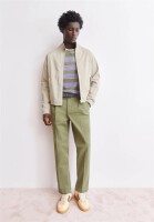 Armedangels Herren Hose Taamir fatique green
