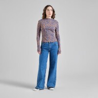 Dedicated Damen Longsleeve Ryd Leopard Light Brown