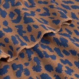 Dedicated Damen T-Shirt Ven Leopard Light Brown