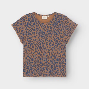 Dedicated Damen T-Shirt Ven Leopard Light Brown