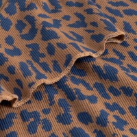 Dedicated Damen T-Shirt Ven Leopard Light Brown