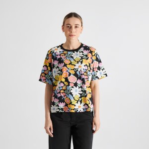 Dedicated Damen T-Shirt Vadstena Meadow Flowers Big...