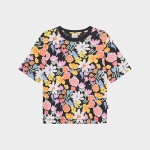 Dedicated Damen T-Shirt Vadstena Meadow Flowers Big...