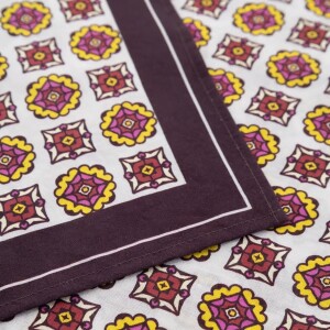 Dedicated Tuch Kullavik Medallion Checks Multi Color
