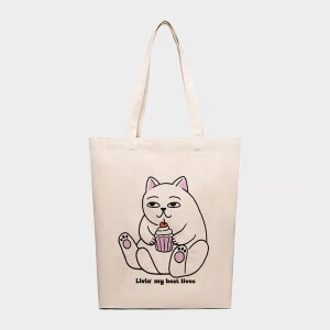 Dedicated Totebag Torekov Best lives Off-White
