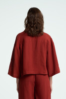 Kings of Indigo Damen Bluse Wanda Burnt Henna