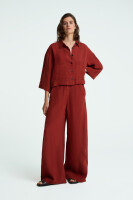 Kings of Indigo Damen Bluse Wanda Burnt Henna