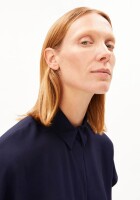 Armedangels Damen Bluse Larisaana tinted navy